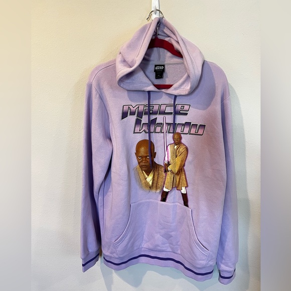 Star Wars Shirts Star Wars Mace Windu Hoodie Official Merch Poshmark